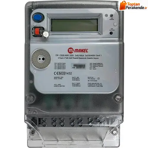 Makel 5/100 Kombi Elektrik Sayacı 100A